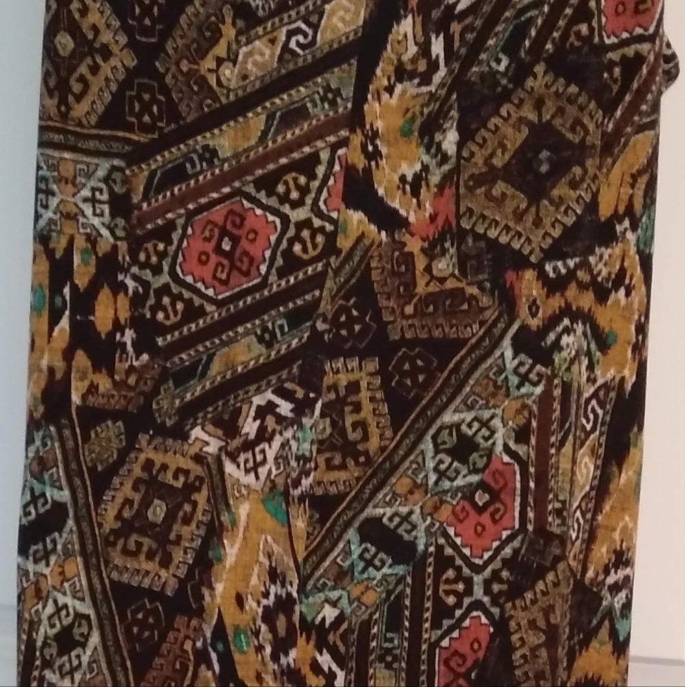 Soho Multicolor Patchwork Maxi Dress - image 12